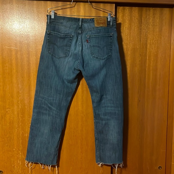 Levi’s 505, cropped and distressed. - Picture 2 of 3